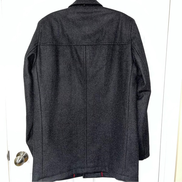 Tommy Hilfiger Wool Melton Walking Coat - Picture 3 of 6